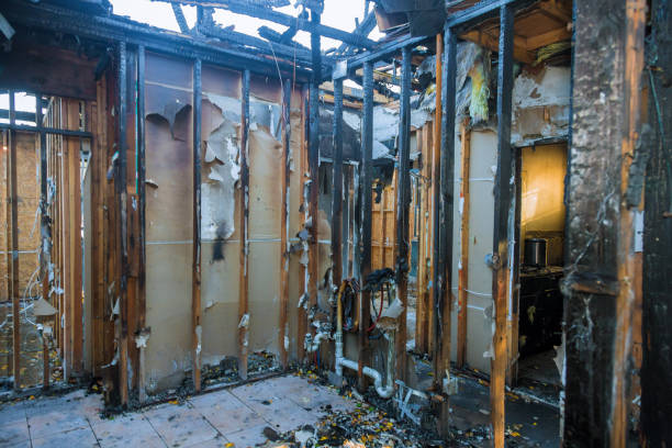Professional Fire Damage Repair technician working in Superior, CO